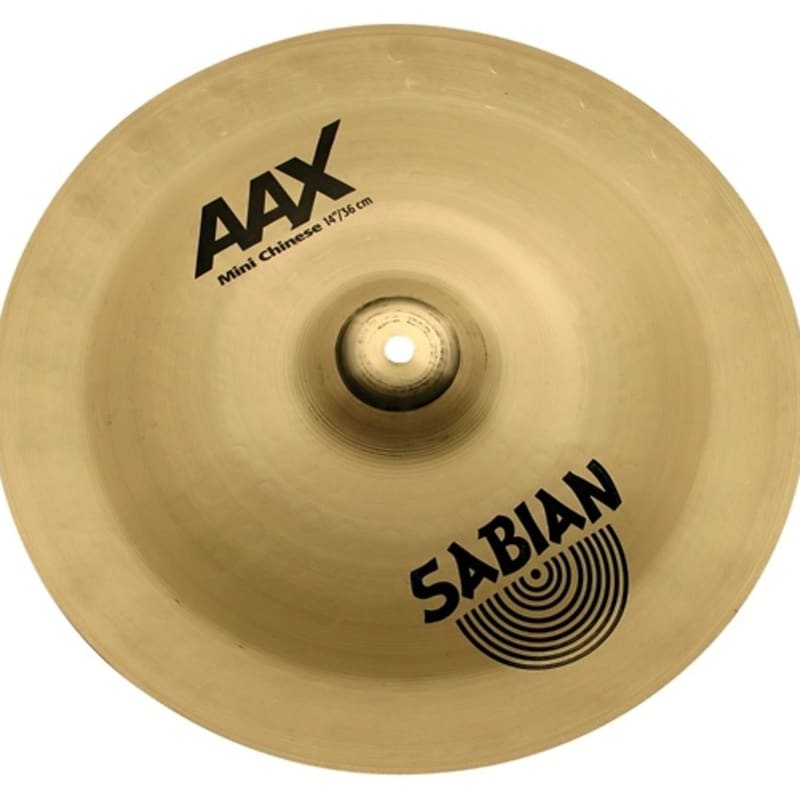 Photos - Cymbal Sabian 14" AAX Mini Chinese Finish Brilliant Brilliant new 