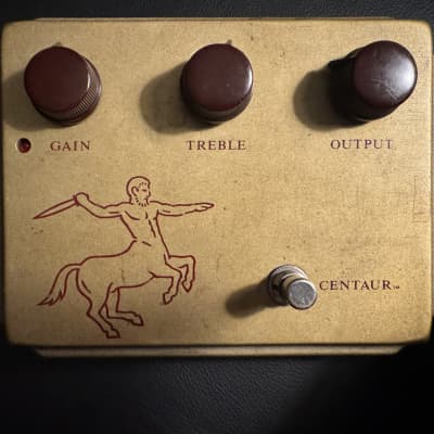 Reverb.com listing, price, conditions, and images for klon-centaur-gold-horsie