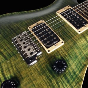 1994 Paul Reed Smith PRS CE-24 Flame Top CE24 Pre-Factory Emerald Green imagen 4