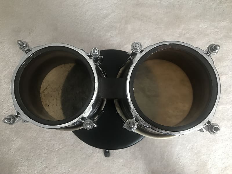 パーカッション・打楽器 J.C.R. PERCUSSION BRONX NY 10452 JCR Percussion by Cali Rivera Bongos | Reverb