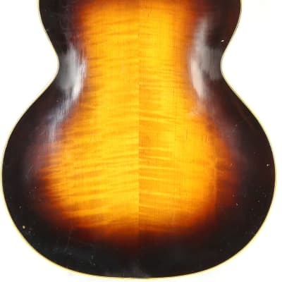 1943 Epiphone Broadway Sunburst Archtop Acoustic Guitar w/ OHSC Stunning! image 7