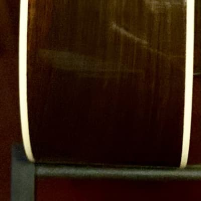 Preston Thompson Custom 12 Fret Slot Head Dreadnaught Acoustic Flattop Guitar , Adirondack Top, AAAA Shipwreck Quarter Sawn Straight Grain Brazilian Rosewood Body 2016 Natural image 11