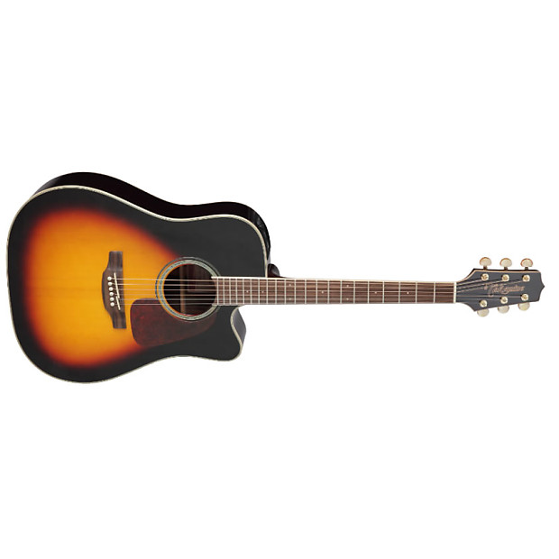 Takamine GD71CE BSB G70 Series Dreadnought Cutaway Acoustic/Electric Guitar Gloss Brown Sunburst image 2