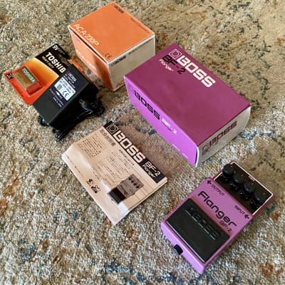 Boss BF-2 Flanger 1980-1984 (Black Label) Made In Japan | Reverb UK