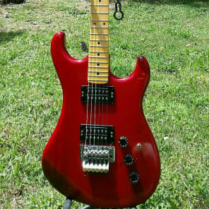 Kramer Pacer Imperial USA 1982 Red Maple Neck Floyd Rose