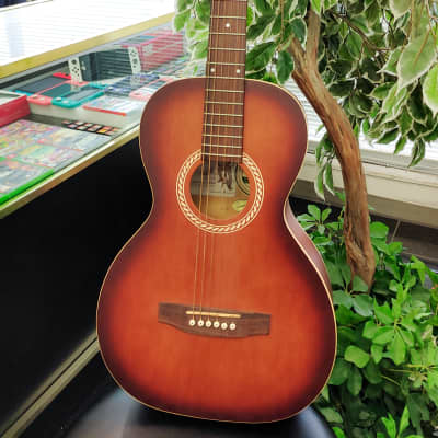 Art & Lutherie AMI Wild Cherry 3/4 Size 2000's Acoustic Guitar for sale