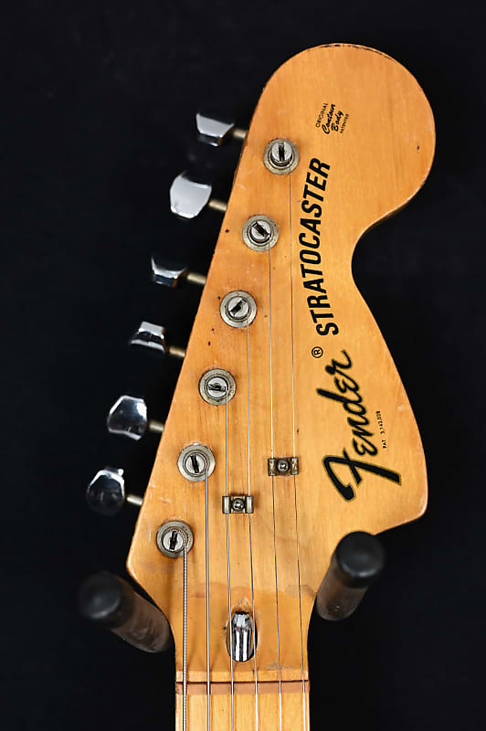 Fender Stratocaster from 1973 in Black with original Hardcase