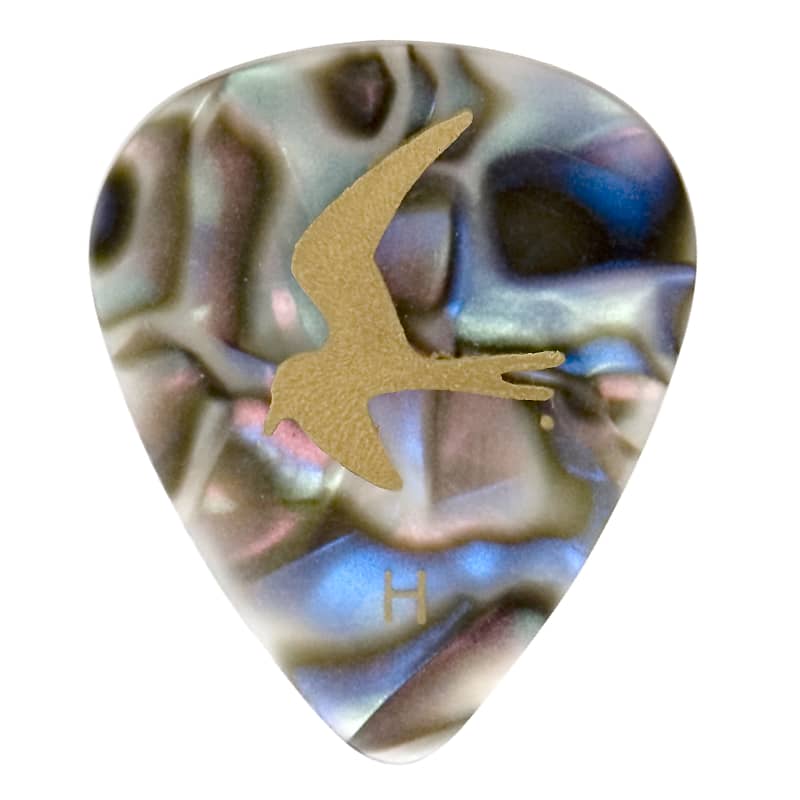 Paul Reed Smith PRS Abalone Shell Celluloid Guitar Picks (12 Pack) – Heavy