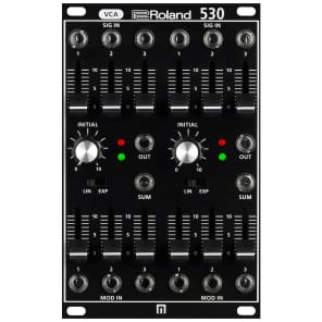 Roland System-500 530 Eurorack Dual VCA Module