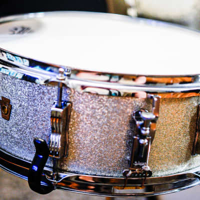Ludwig Club Date 1966 Drum Set w/ 1968 Blue Note Floor Tom – Vintage Players Kit – Excellent Setup w/ Vintage Hardware image 10