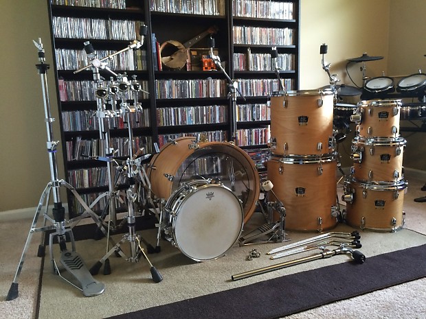 Yamaha stage custom 7 cheap piece drum set