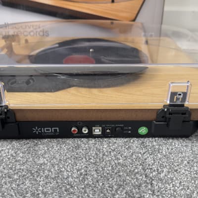 Ion Audio Classic LP Turntable 2010 - Black & Wood Vaneer image 2