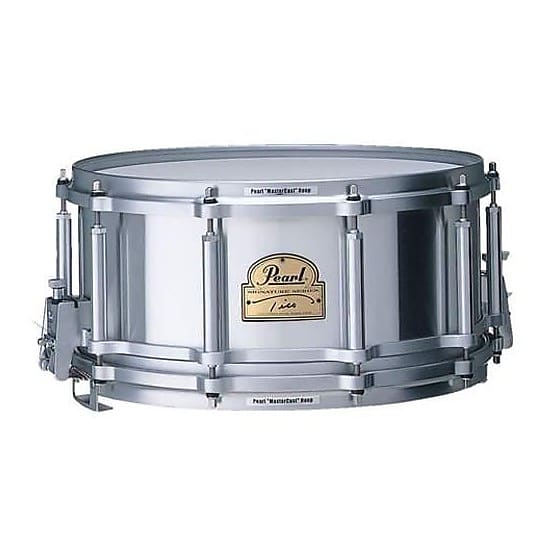 Pearl B-914 Free-Floating Brass 14x5 Snare Drum (1st Gen) 1983