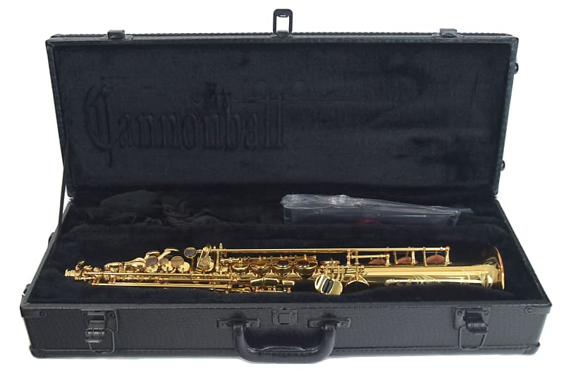 Cannonball S5L Soprano Sax Lacquer Reverb