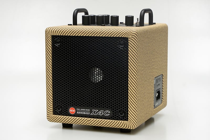 Phil Jones Bass (PJB) X4C Tweed ツィード new】Phil Jones Bass PJB / NANOBASS X4C Tweed【横浜店】 | Reverb