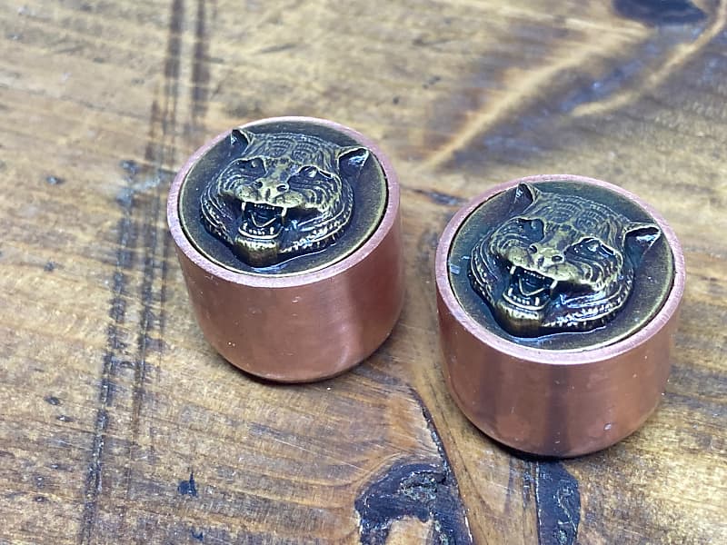 G Wolf all copper guitar knobs 2022 Copper Reverb