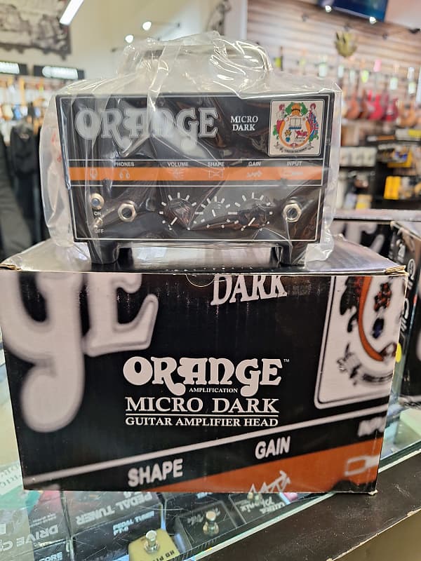 Orange Micro Dark 20-Watt Guitar Amp Head  Black image 1