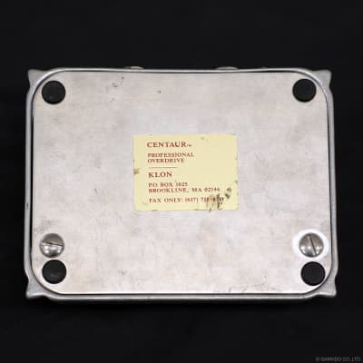 【動作OK】Klon Centaur long tail silver KLON Centaur Long tail Silver S/N S047 [SN 47] | eBay