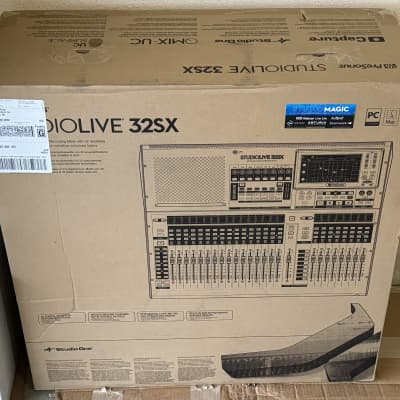 PreSonus StudioLive 32SX Compact 32-Channel Digital Mixer and USB Audio Interface 2019 - Present - Black / Silver image 3