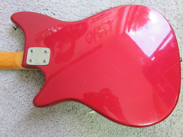 Vintage 1965 Kapa Continental Electric Guitar Original Vibrato Arm Rare USA  Made