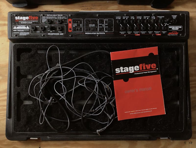 SKB Stage five pedal board 2000s Reverb