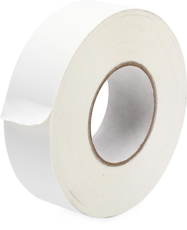 Hosa GFT-447WH 2-inch Gaffer Tape - 60-yard Roll - White image 1