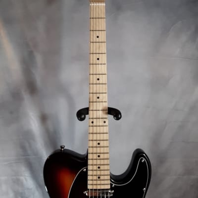 Unbranded Telecaster Style Electric Guitar 2022 Tobacco Burst image 3