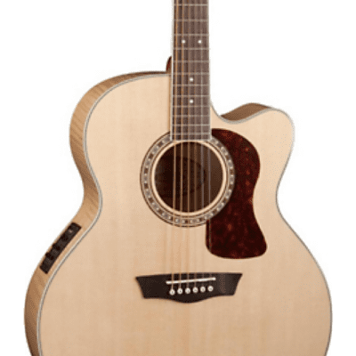 Washburn HJ40SCE Heritage Series Jumbo Style Cutaway 6-String Acoustic-Electric Guitar-(B-Stock) image 6