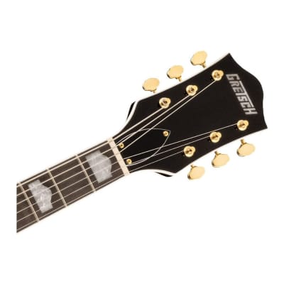 Gretsch G5422TG Electromatic Classic Hollow Body Double-Cut 6-String Electric Guitar with 12-Inch-Radius Laurel Fingerboard, Bigsby and Gold Hardware (Right-Handed, Walnut Stain) image 6