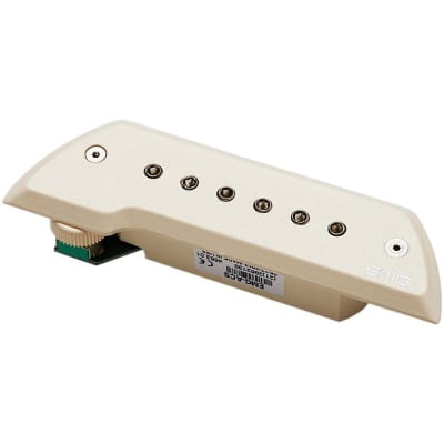 EMG ACS Acoustic Guitar Pickup with Chrome Poles - Ivory for sale