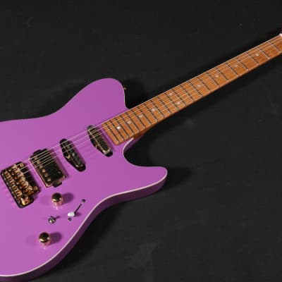 Ibanez Lari Basilio Signature LB1 Electric Guitar - Violet image 4