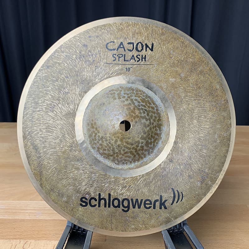 Schlagwerk 10" Cajon Splash Cymbal Reverb