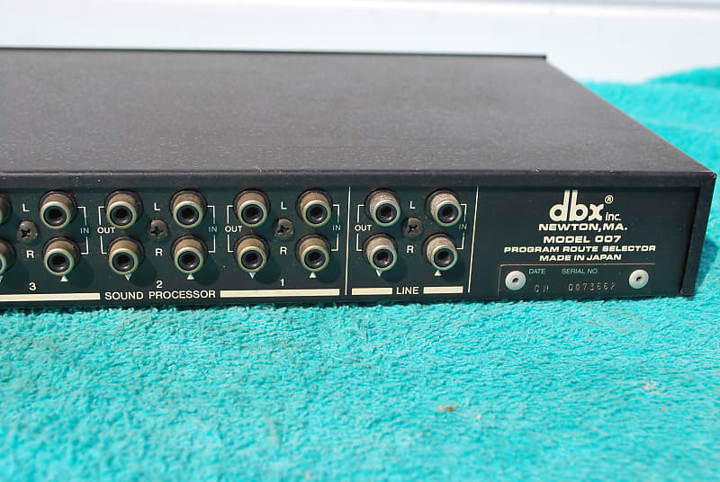 DBX Model 007 Professional Route Selector | Reverb