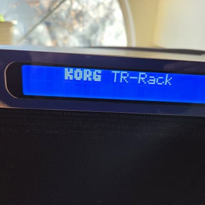 Korg Trinity TR Rackmount 32-Voice Polyphonic Workstation 1998 - Blue Raface Mod