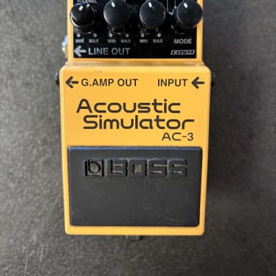 BOSS AC-3 Acoustic Simulator 中古 Used Boss AC-3 Acoustic Simulator Effect Pedal - Adirondack