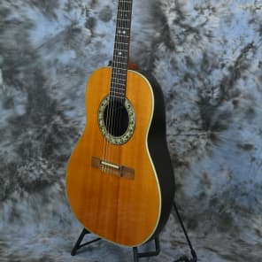 Late 60s Ovation 1624-4 Country Artist - Nylon String Acoustic/Electric Classical Guitar image 9