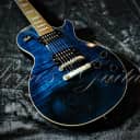 Gibson Custom Shop Les Paul Standard "Skull" 2009 See Thru Blue