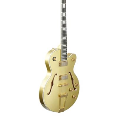 Epiphone Uptown Kat ES Electric Guitar Topaz Gold Metallic image 8