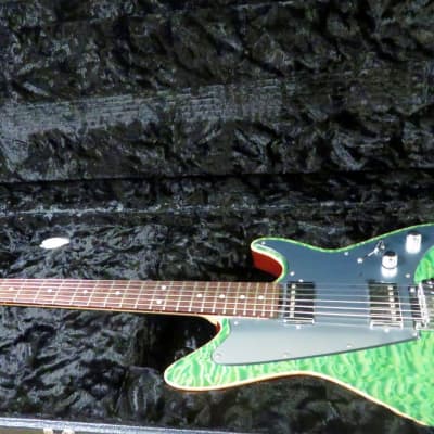 Grosh Guitars SuperJet (Lime Green) (C51) image 9