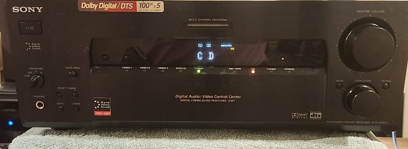 Sony Sony STR-DB830 Home Theater Receiver 90s  			