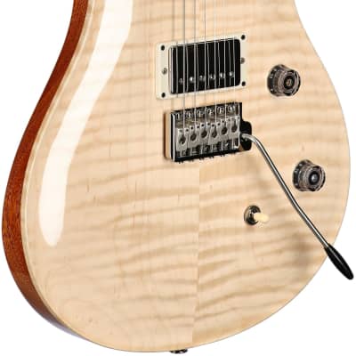 PRS Paul Reed Smith CE24 Electric Guitar (with Gig Bag), Natural Flame Maple image 4