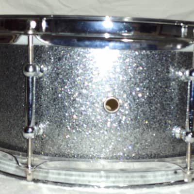 Sawtooth Snare Drum - Silver Sparkle Wrap Bild 7