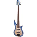 Jackson Pro Series Spectra Bass SBA V, Blue Burst Electric Bass Guitar
