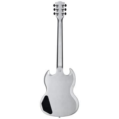 Gibson SG Standard Custom Color Electric Guitar, Silver Mist image 6