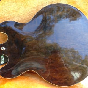 Greco SA-550W MIJ ES-335 Style Japan Lawsuit  Guitar 1978 Walnut Brown image 9