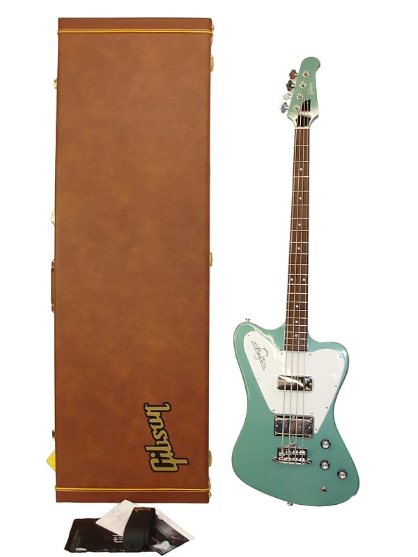 2021 Gibson Thunderbird Bass Guitar, Inverness Green w/ Non-reverse Headstock w/ Case & Candy image 1