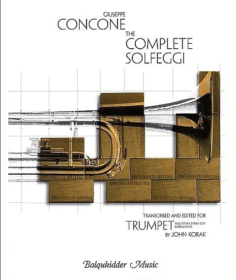 Giuseppe Concone The Complete Solfeggi For Trumpet By John 