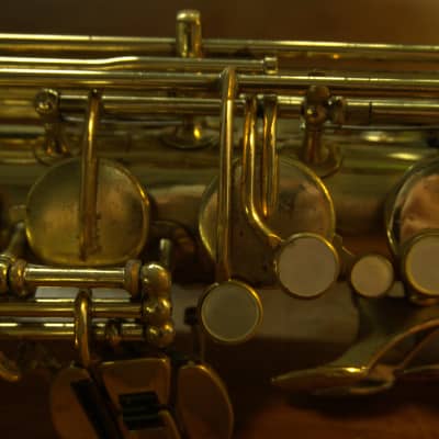 Yamaha YTS-61 Tenor Saxophone 1970's Gold Lacquer image 5
