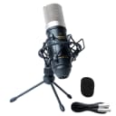 Studio Recording Microphone w/ Shockmount Podcast Broadcast Studio DJ Condenser