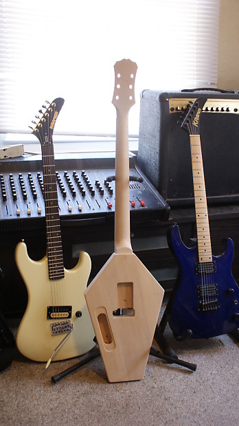 Coffin Shaped Electric Guitar For Project Graveyard D Style make